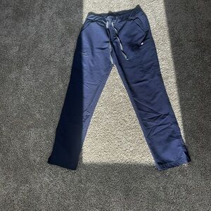Figs Navy Blue Yola Skinny Skinny Scrub Pants